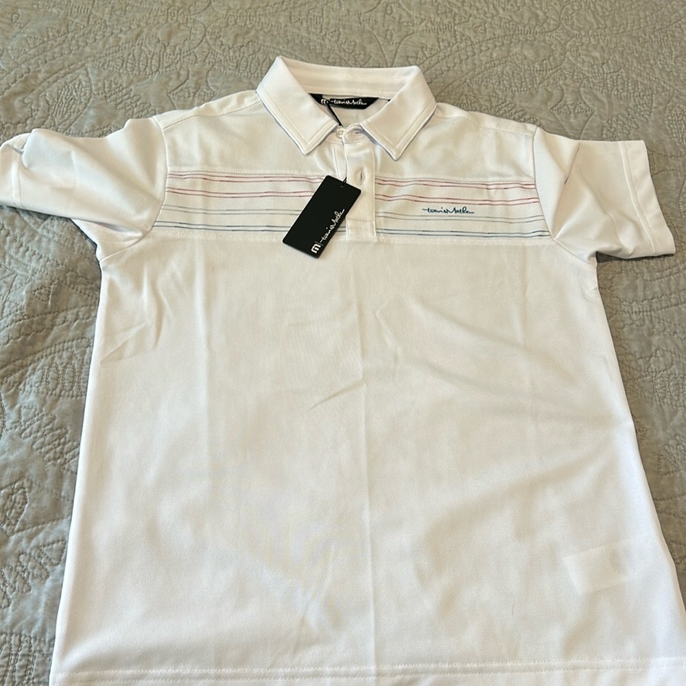 Brand new Travis Matthew boys medium shirt